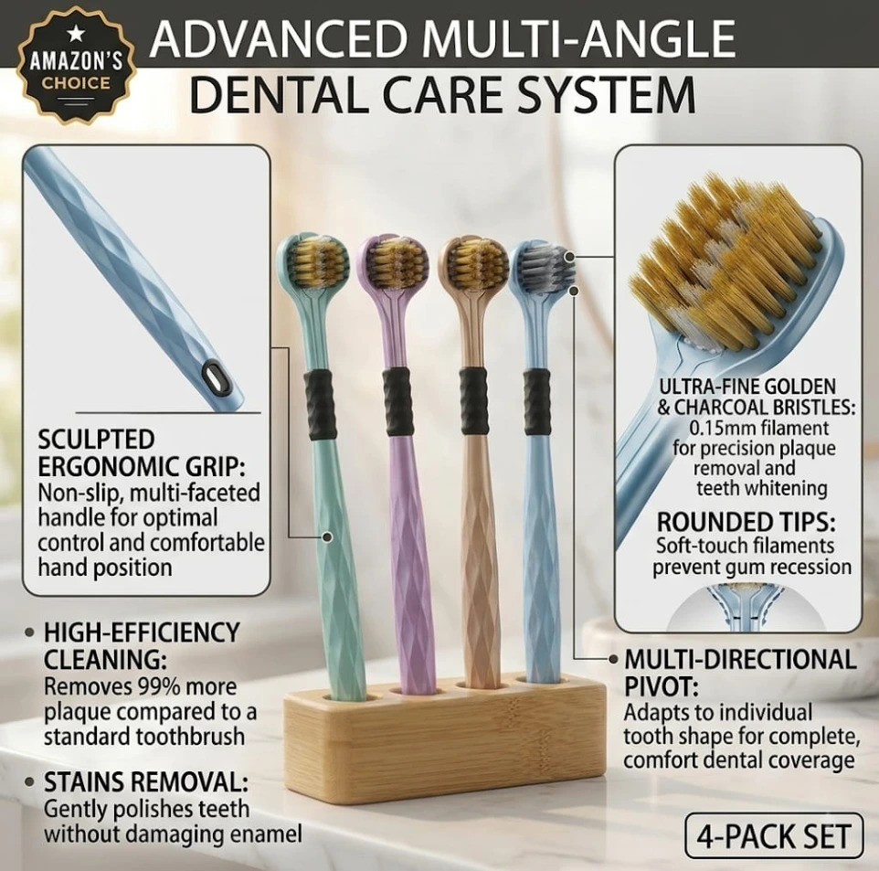 Multi-Angle Head Brush